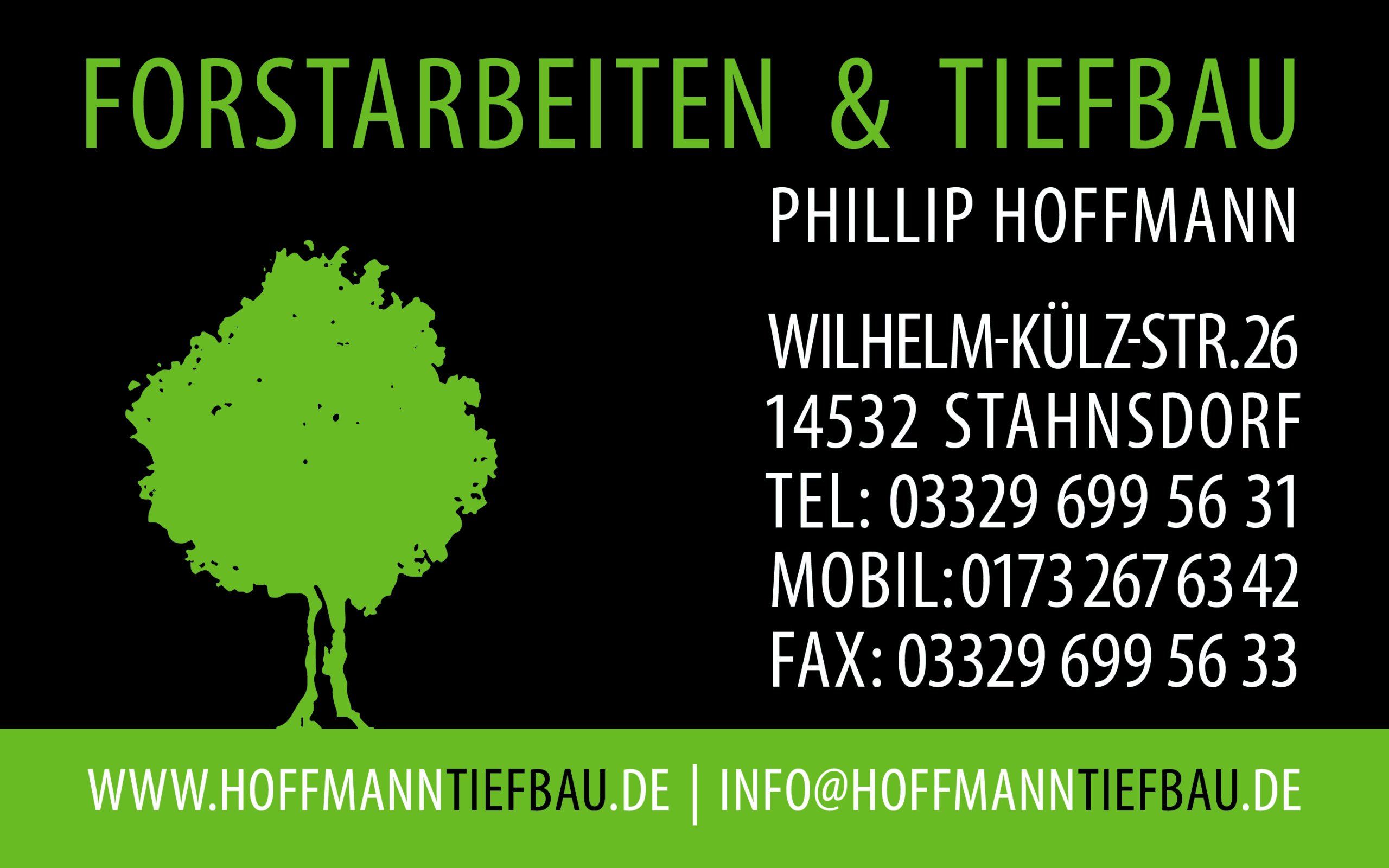 Forst- und Tiefbau Hoffmann